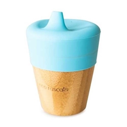 Vaso Bamboo Eco Rascals 190 Ml Azul - Imagen 1