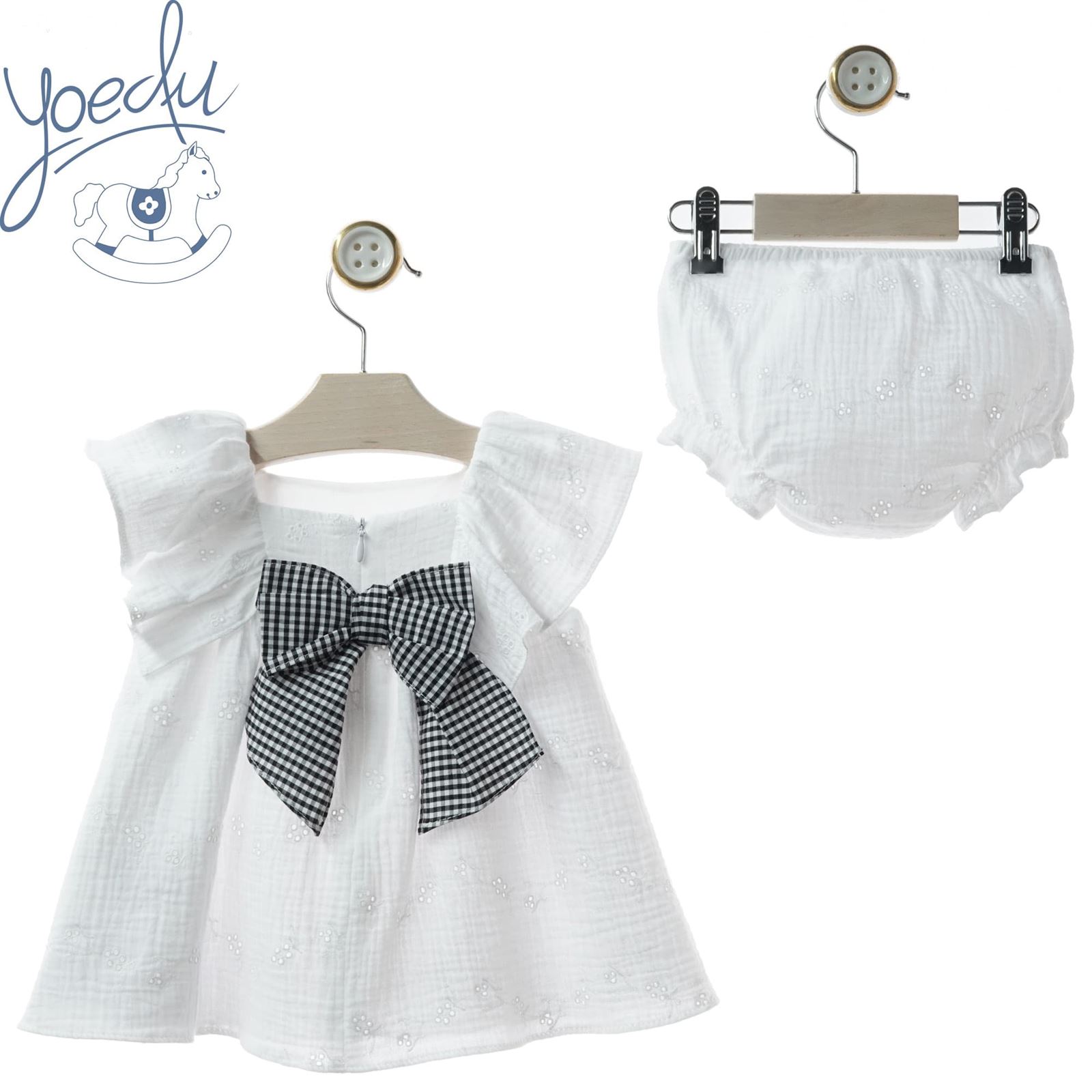 Vestido Bebe Con Braguita Art.0326 "Familia Cerámica" - Imagen 2