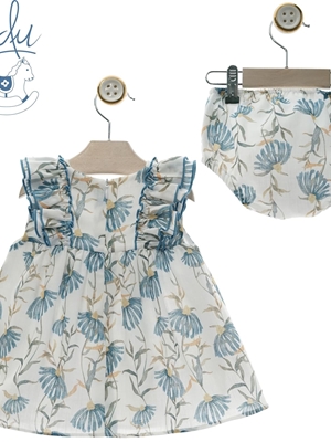 Vestido Bebe Con Braguita Art.0326 "Familia Damas" - Imagen 2