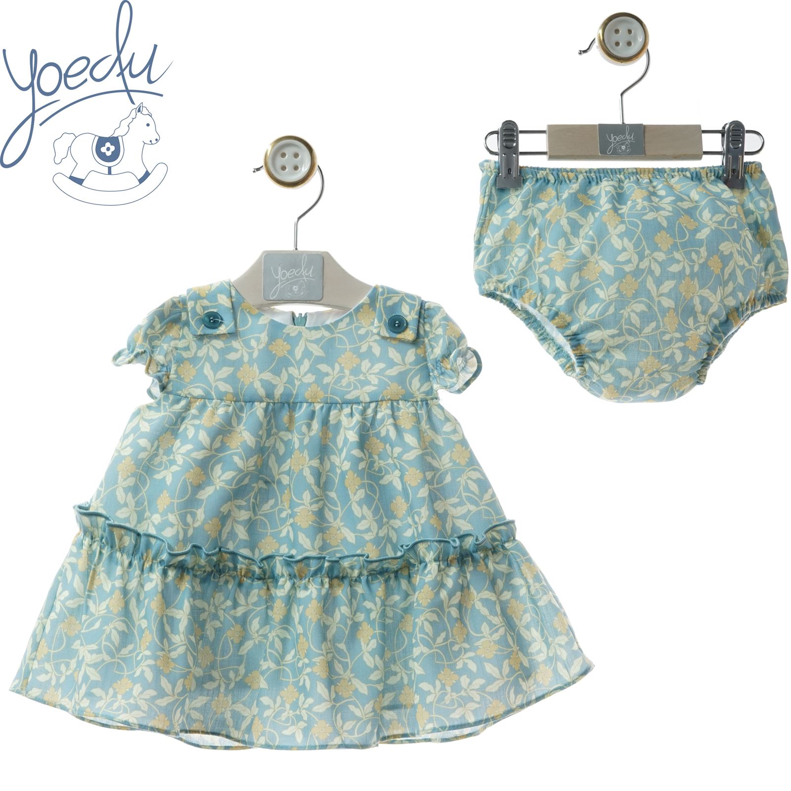 Vestido Bebe Con Braguita Art.0328 "Familia Alfarería" - Imagen 1