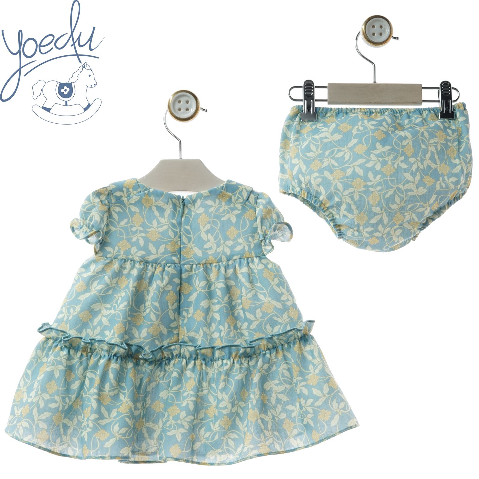 Vestido Bebe Con Braguita Art.0328 "Familia Alfarería" - Imagen 2