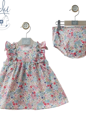 Vestido Bebe Con Braguita Art.0329 "Familia Marmolina" - Imagen 1