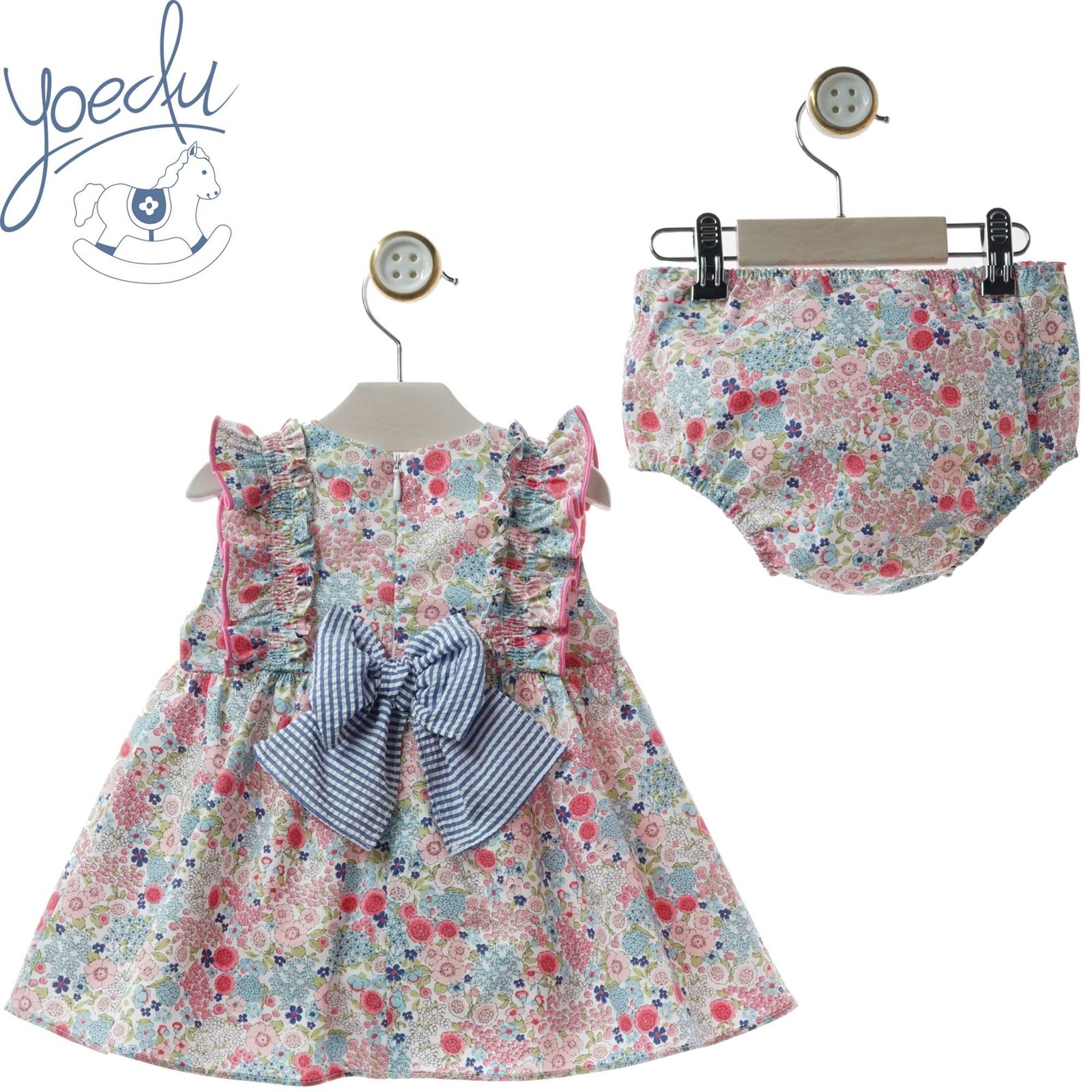 Vestido Bebe Con Braguita Art.0329 "Familia Marmolina" - Imagen 2