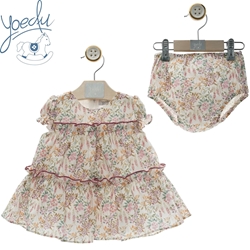 Vestido Bebe Con Braguita Art.0330 "Familia Merlín" - Imagen 1