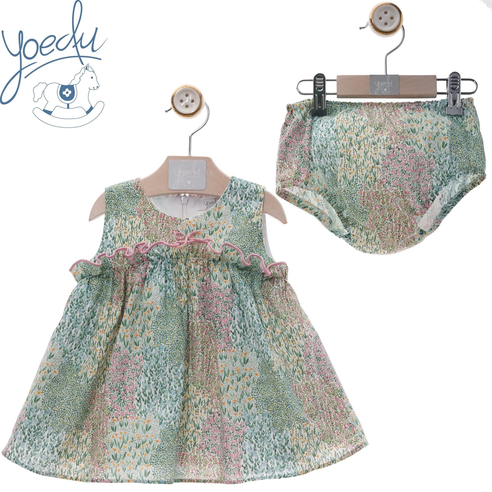 Vestido Bebe Con Braguita Art.0338 "Familia Laguna" - Imagen 1