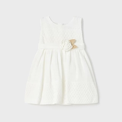 Vestido combinado guipur - Imagen 2