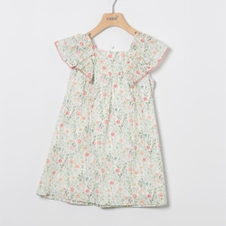 Vestido Flores Coral - Imagen 1