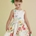 Vestido Mikado Estampado Niña - Imagen 2