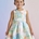 Vestido Mikado Estampado Niña - Imagen 1